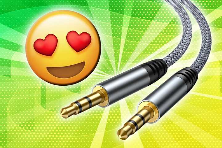 Two aux cords. 