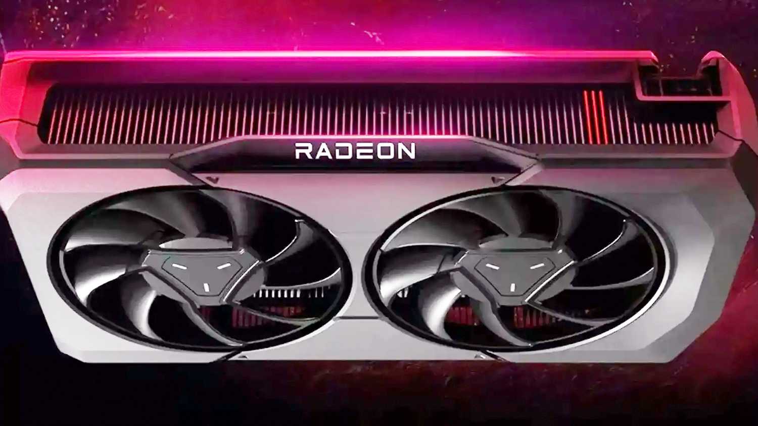 An AMD Radeon GPU.