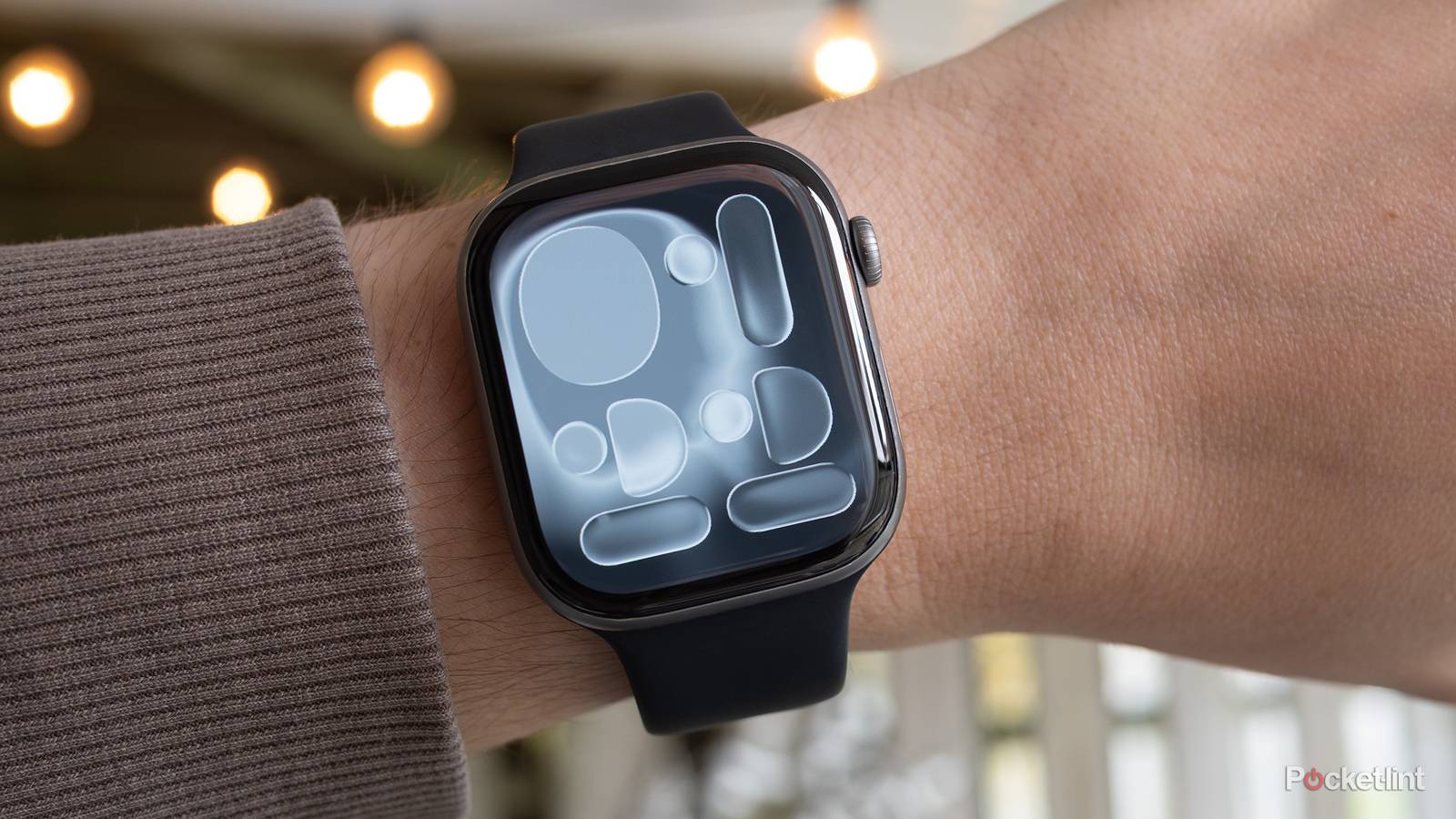 The Apple Watch Series 11 on someone's arm 