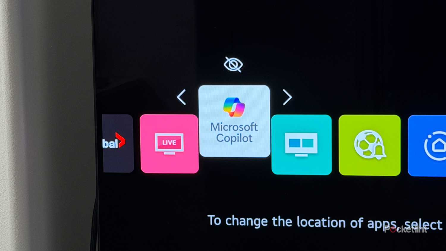 Copilot on LG TV.