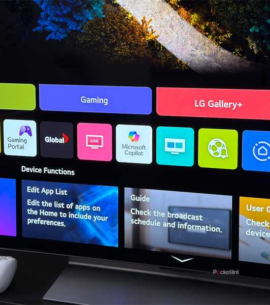 Microsoft Copilot on LG Smart TV.