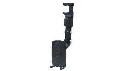 A still photo of the Lounge-IT phone mount. 
