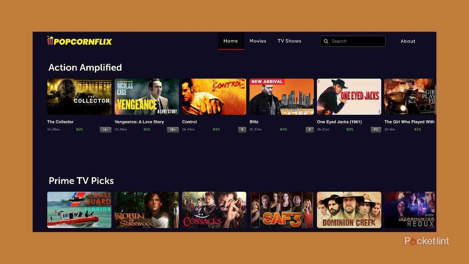 popcornflix genres