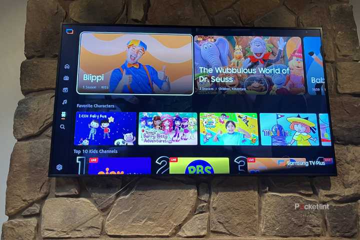 A smart TV with apps.