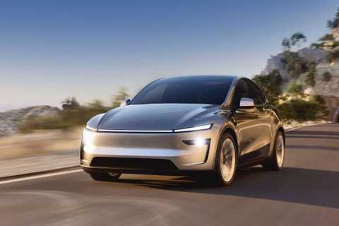 New Tesla Model Y.