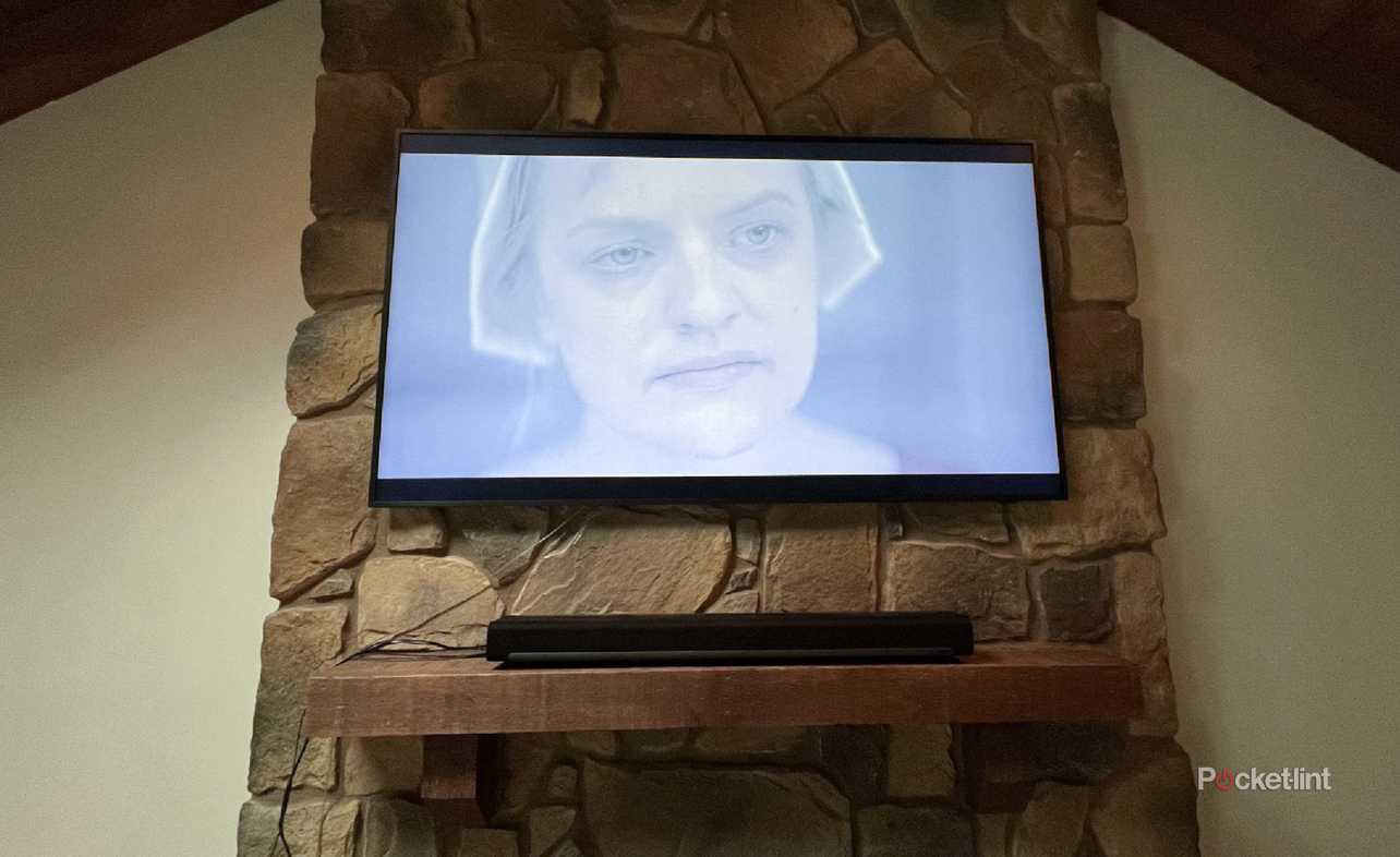 TV and a soundbar