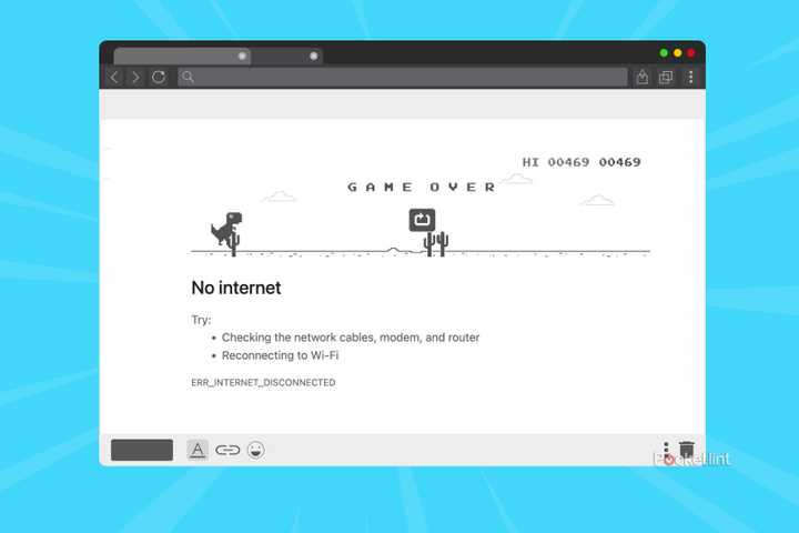 Chrome dinosaur game