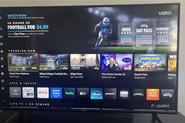 A Vizeo smart TV.
