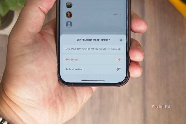 WhatsApp Exit